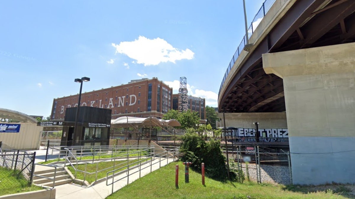 Brookland-CUA Metro stop in D.C.