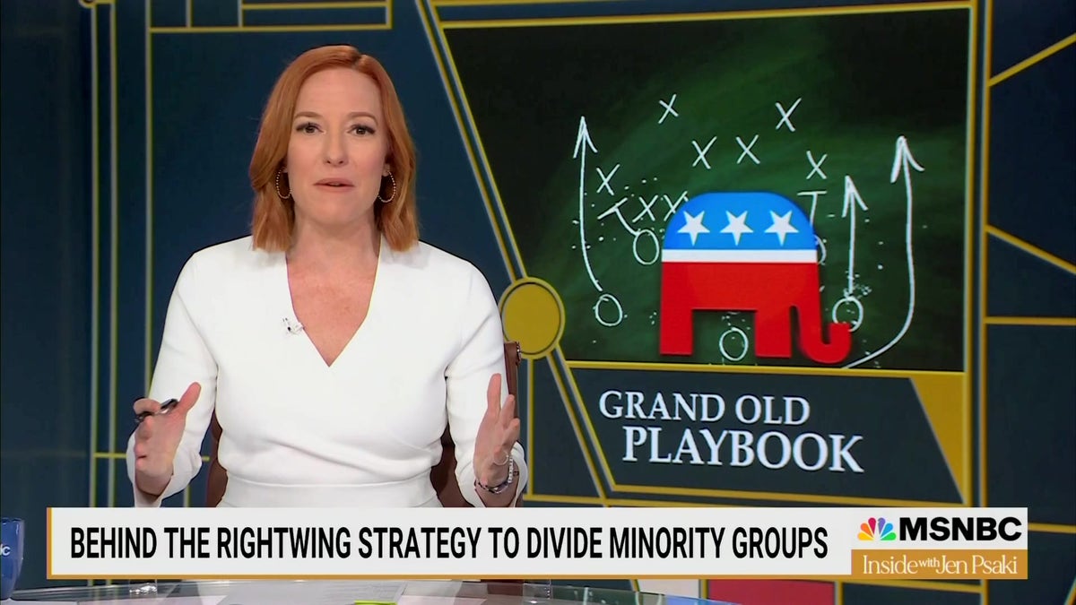 MSNBC host Jen Psaki discusses Muslims opposing LGBTQ curriculum, claiming they are being recruited by Republicans.?