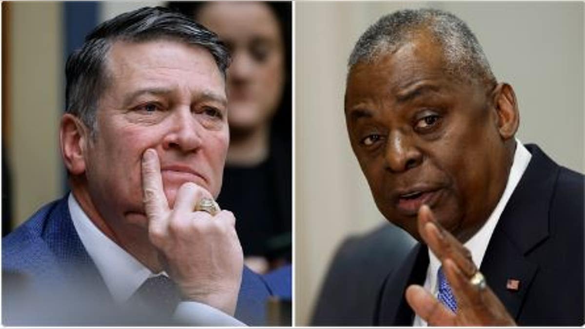 Ronny Jackson and Lloyd Austin