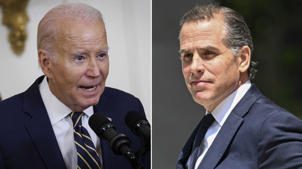 Joe Biden and Hunter Biden