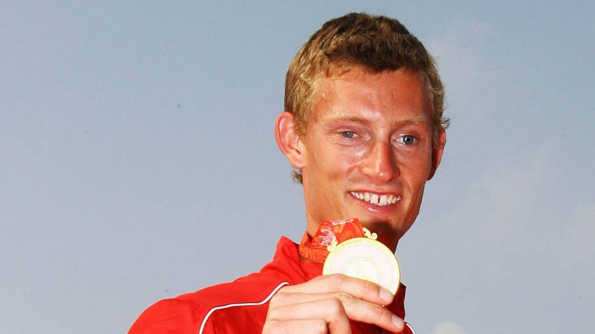 Martin Kirketerp with gold medal