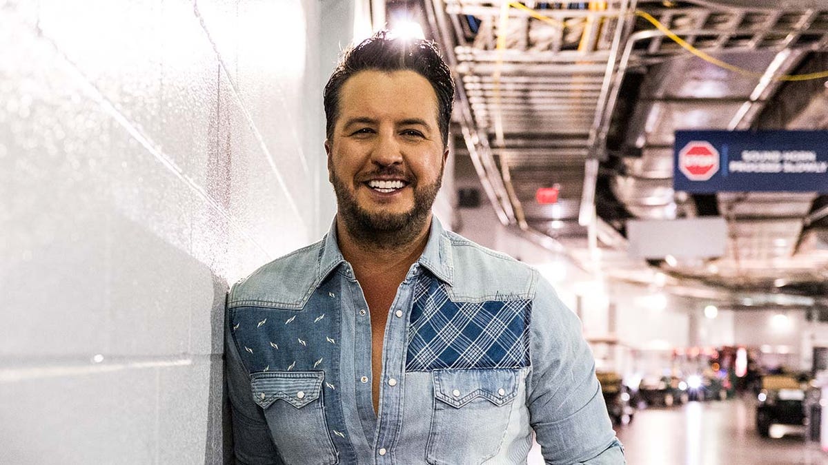 Luke Bryan smiling