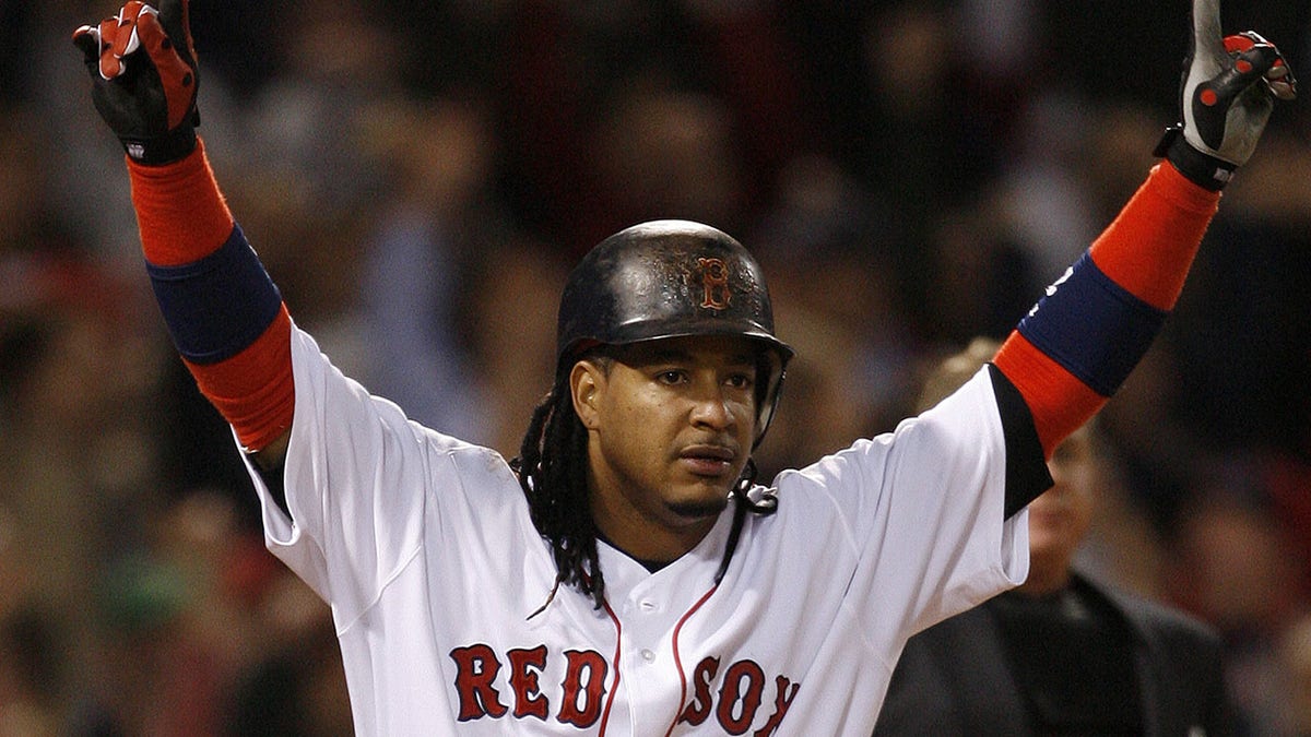 Manny Ramirez after homer