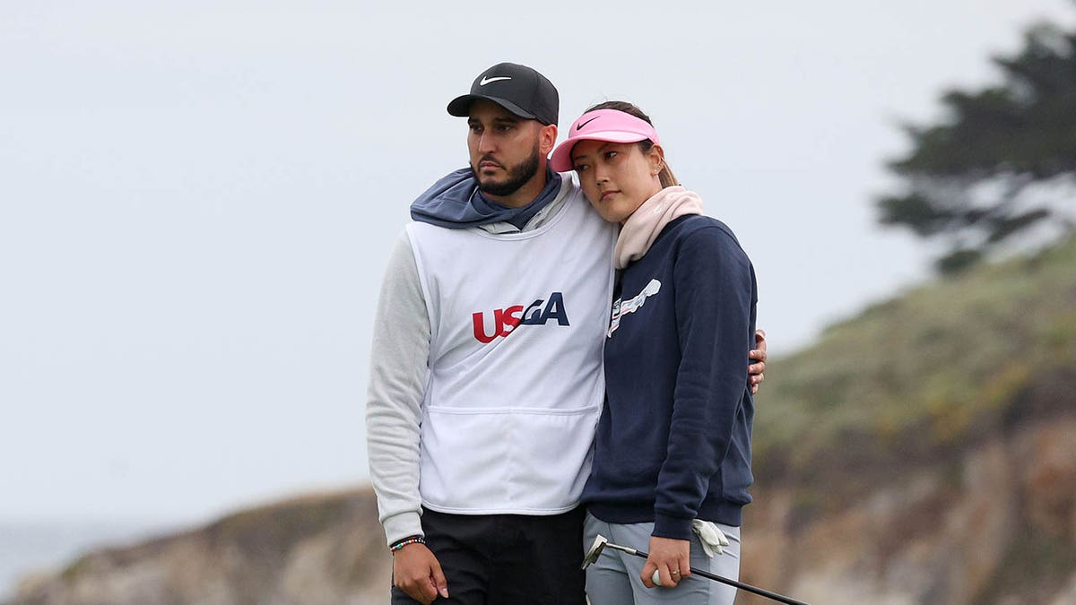 Michelle Wie and husband