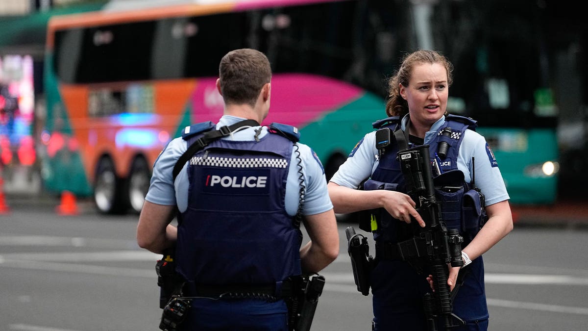 New Zealand police officers 