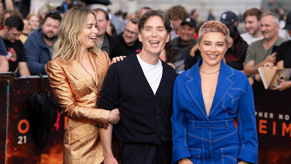 Emily Blunt, Cillian Murphy and Florence Pugh