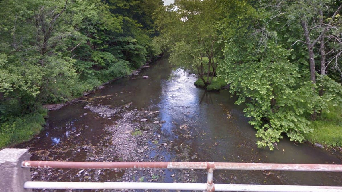Part of Tohickon Creek in Pennsylvania