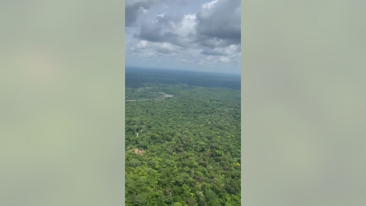 Migrants illegal jungle Panama