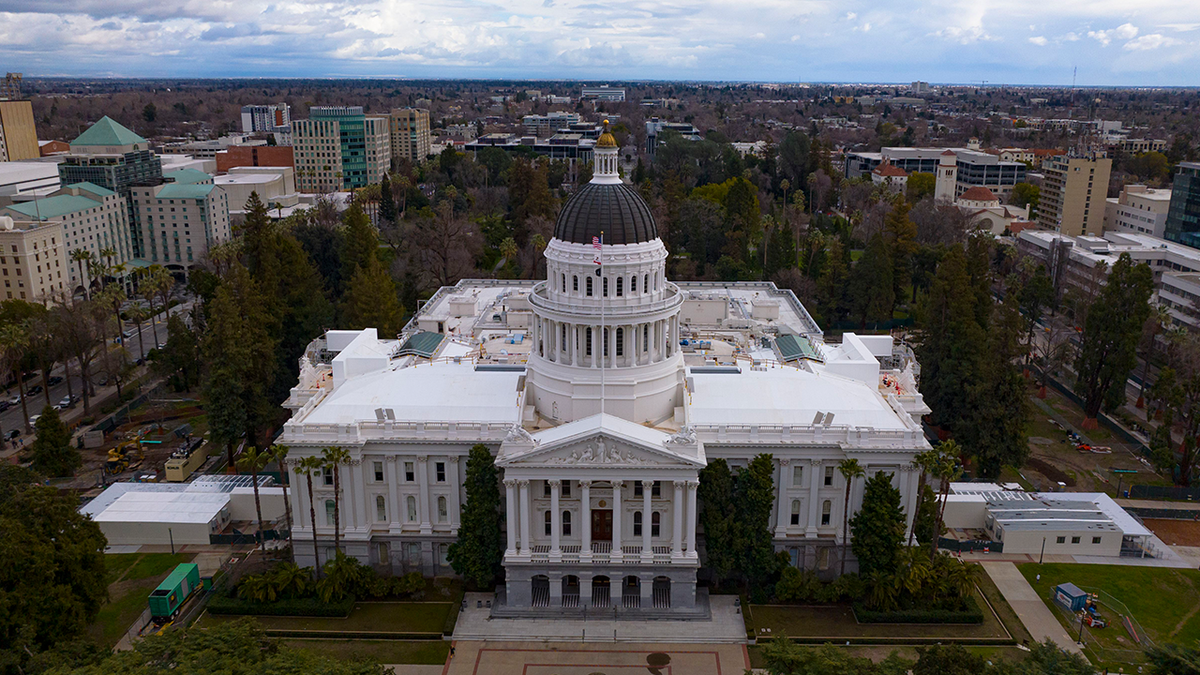 Sacramento aerial