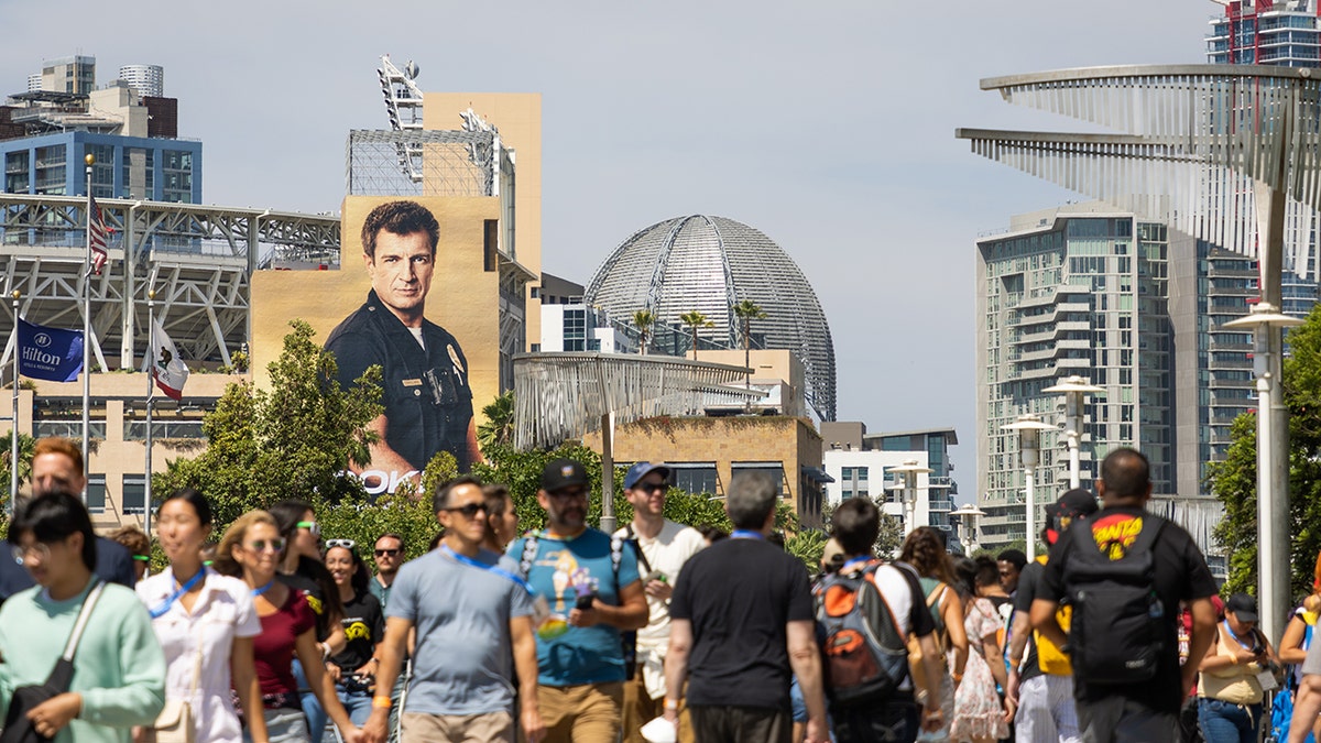 A view of San Diego's Comic-Con