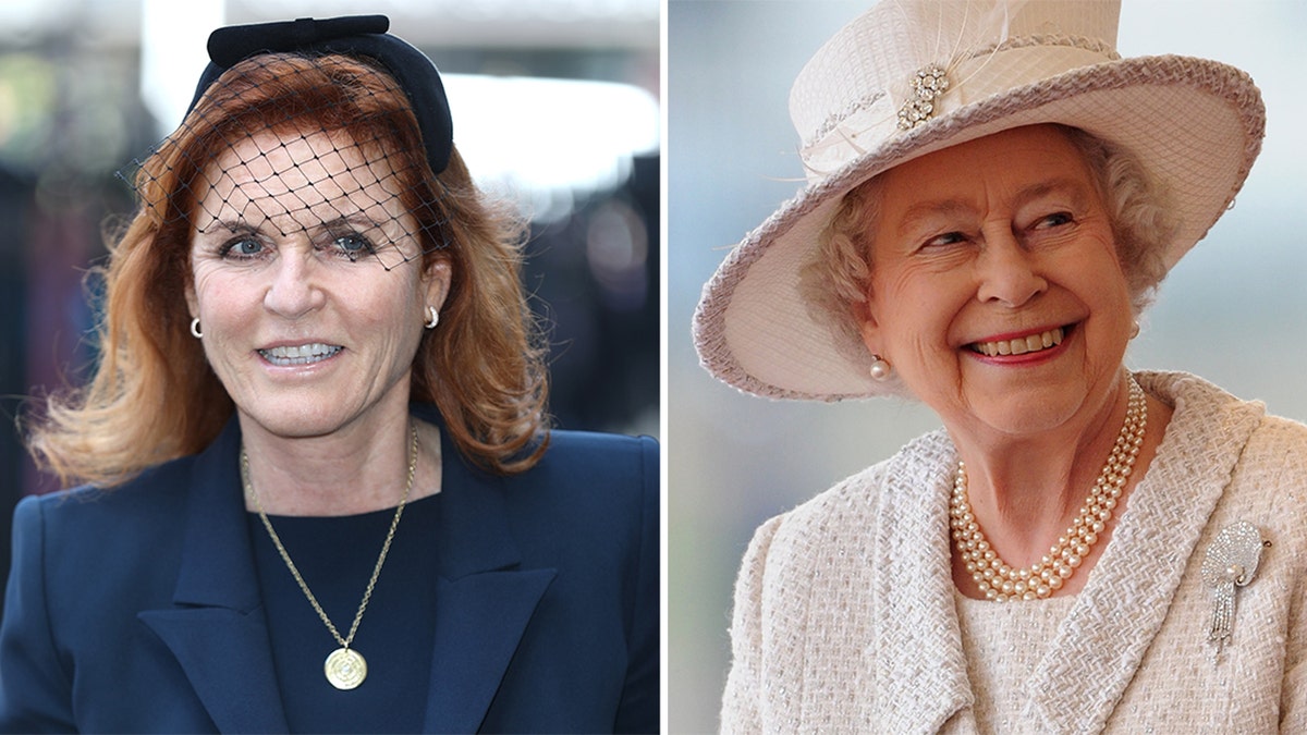 sarah ferguson queen elizabeth