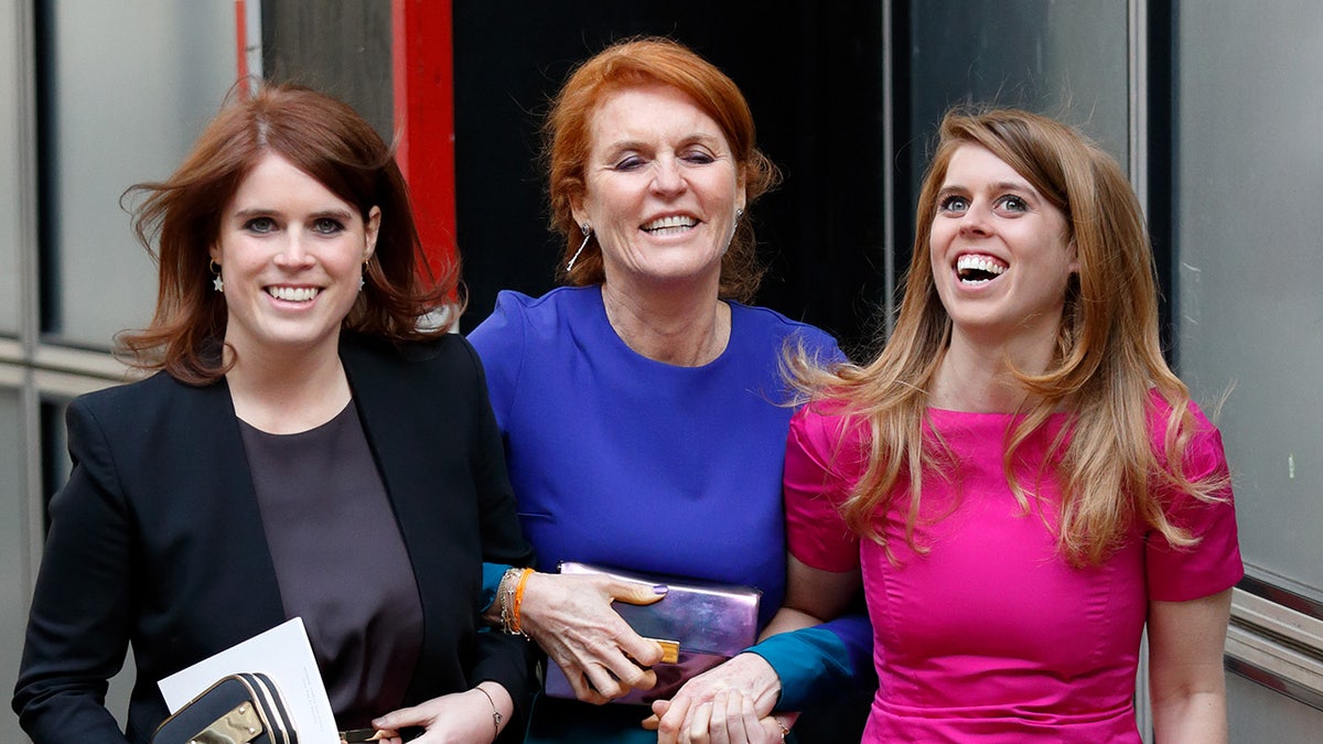 Sarah Ferguson with her daughter