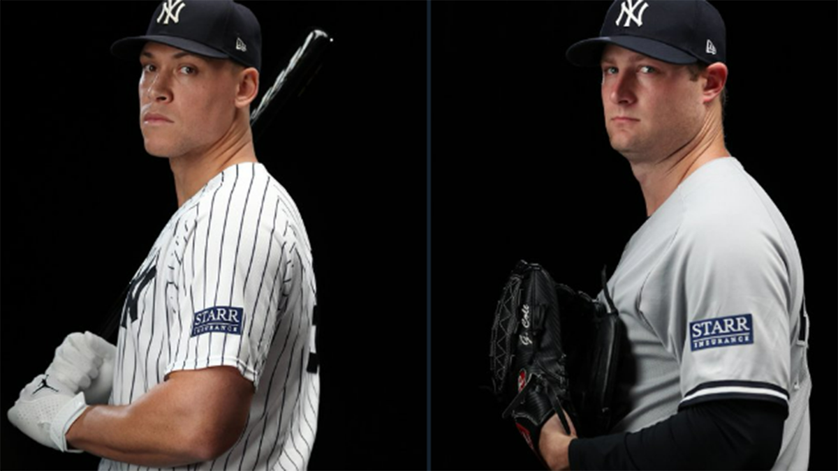 Yankees introduce new shoulder advertisement patch on uniform