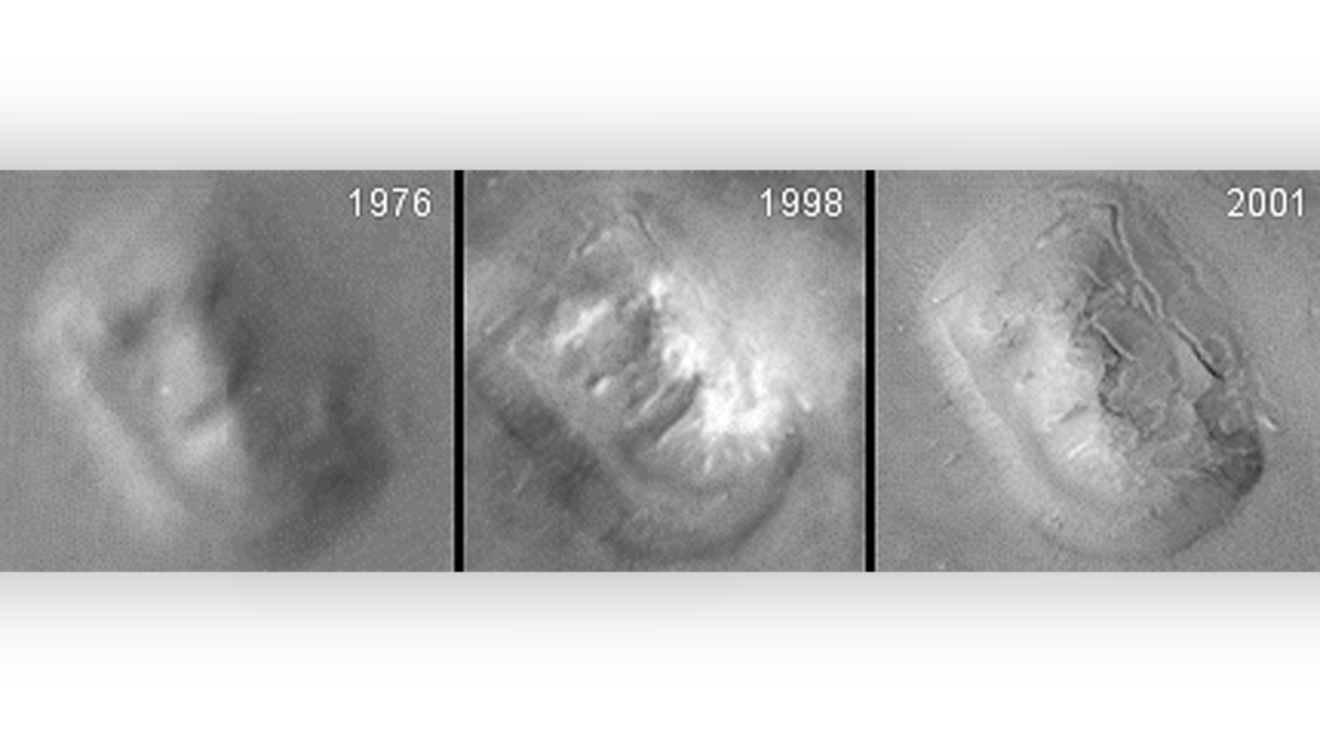 Face on Mars progression