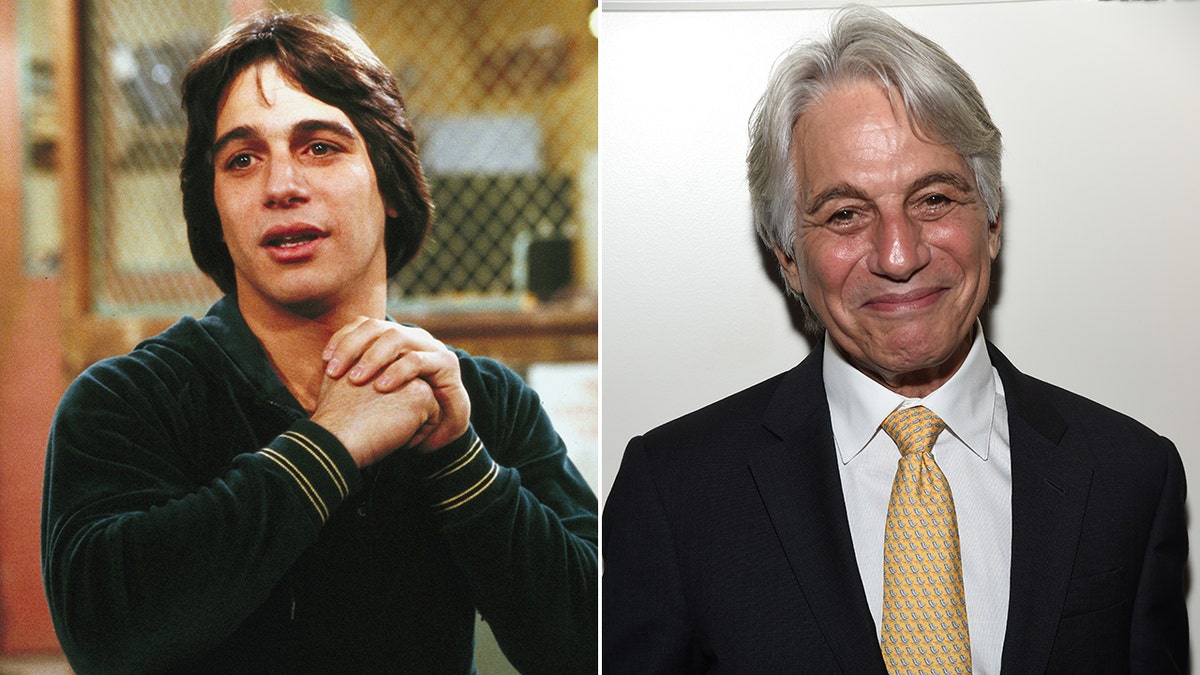 Tony Danza then and now split