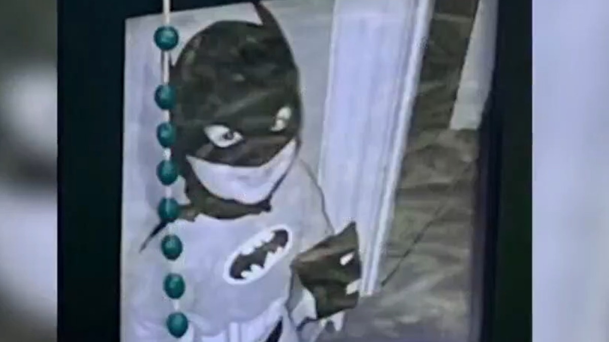 Ulysses Campos in Batman costume