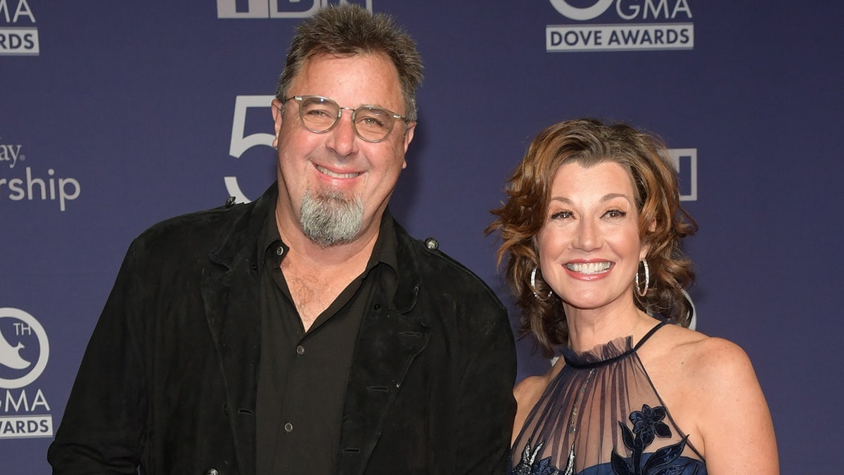 Vince Gill and Amy Grant at the 50th annual gms dove awards