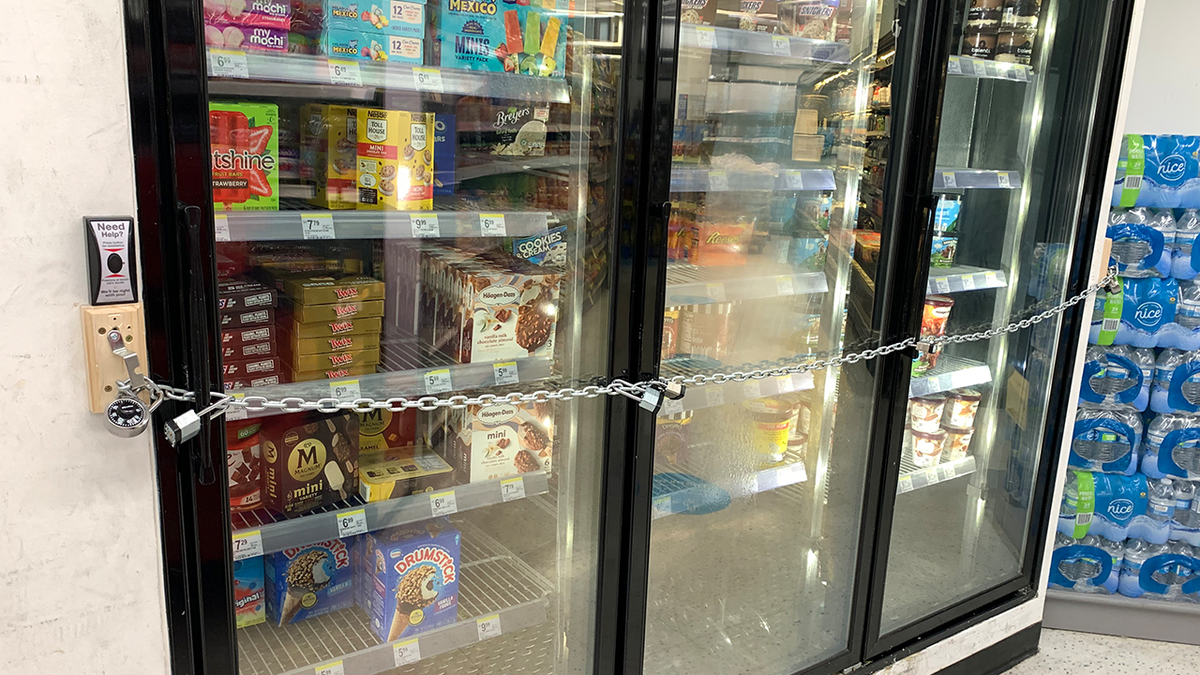 Walgreens freezer doors chained shut in San Francisco