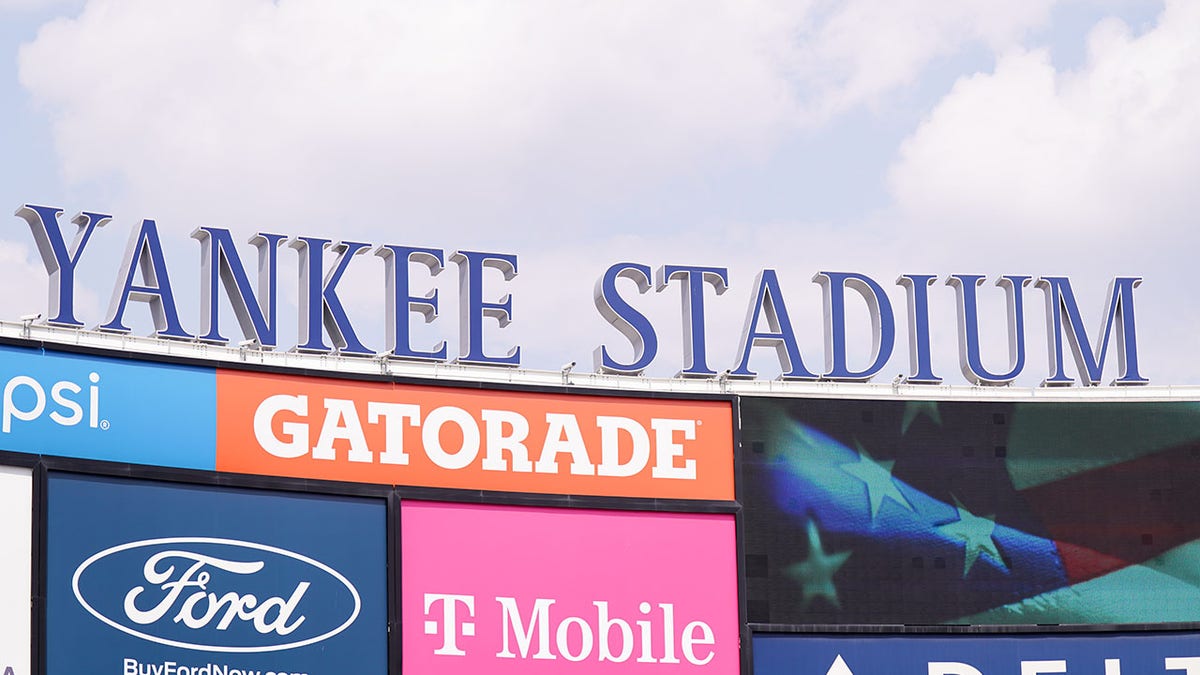 Yankee Stadium signage