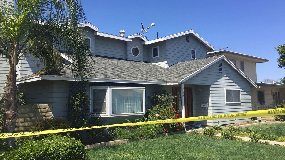 tape surrounds home of Stephen Beal