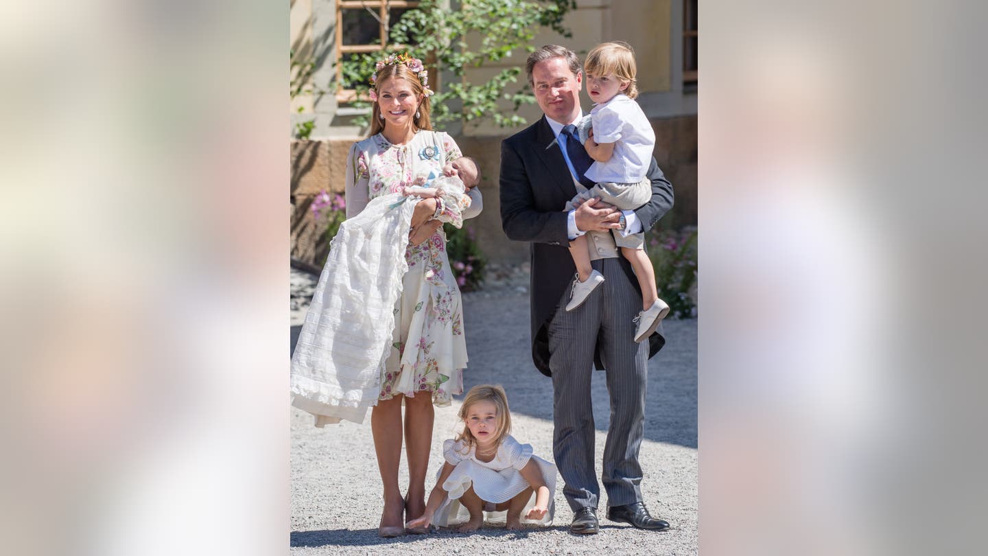 Princess Madeleine of Sweden and Family Return Home After Six Years in the U.S.