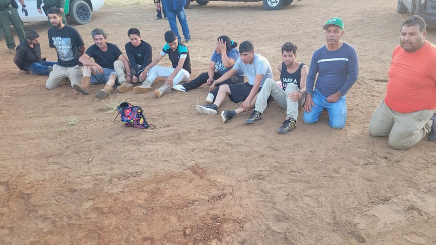 Image of illegal immigrants