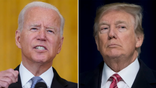 President Biden (Left) Donald Trump (Right)
