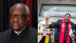 Clarence Thomas on left and Reverand on right
