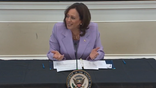 Kamala Harris speaking