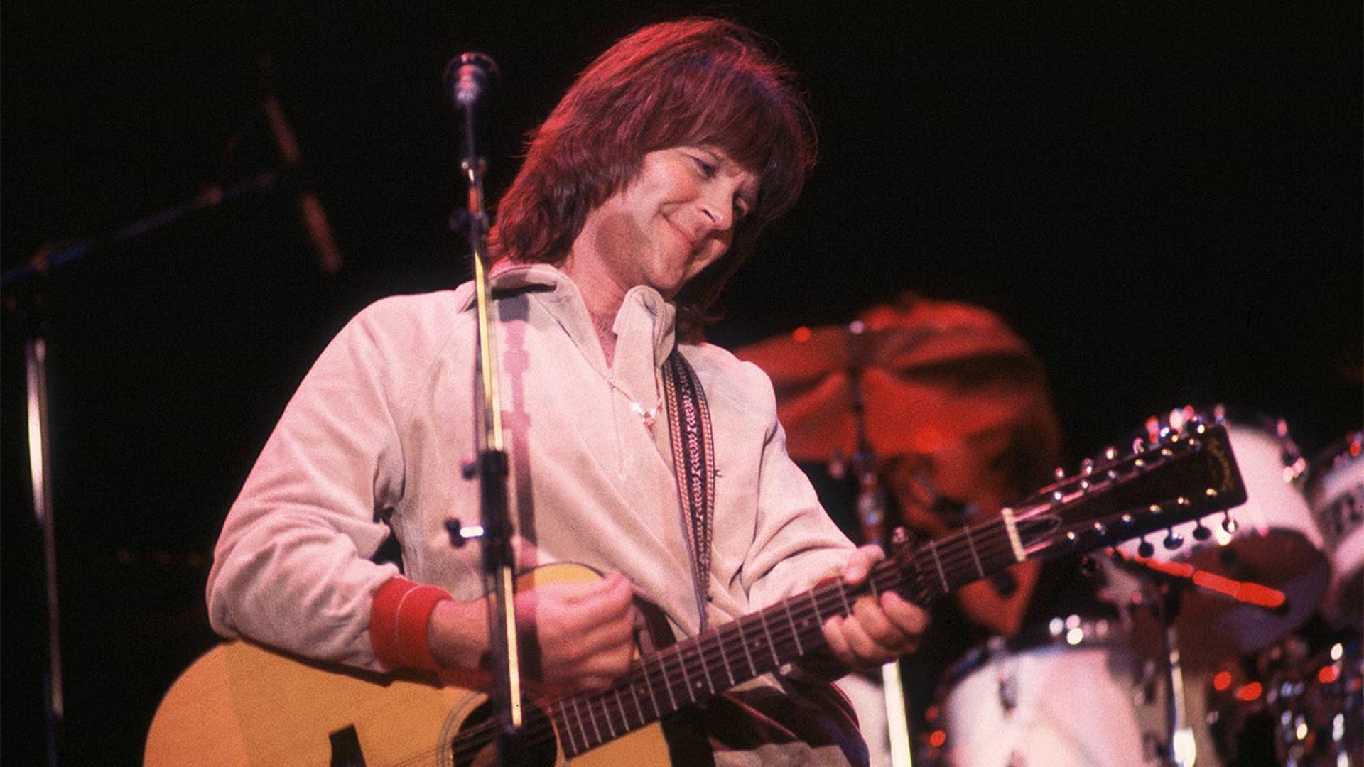 Randy Meisner performing on stage