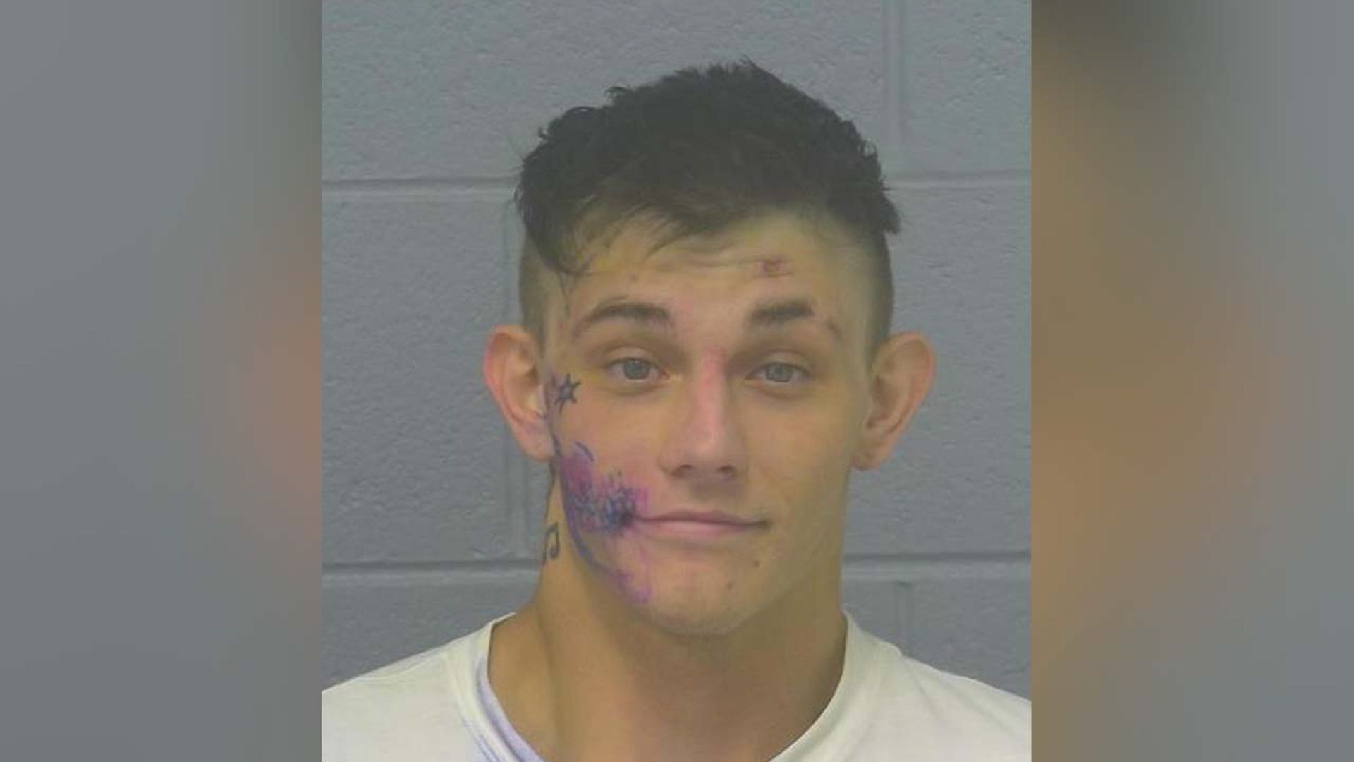 A mugshot of Jessy Noble