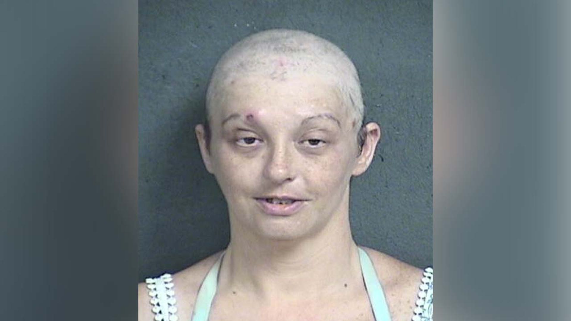 A mugshot of Jamilee Sheffer