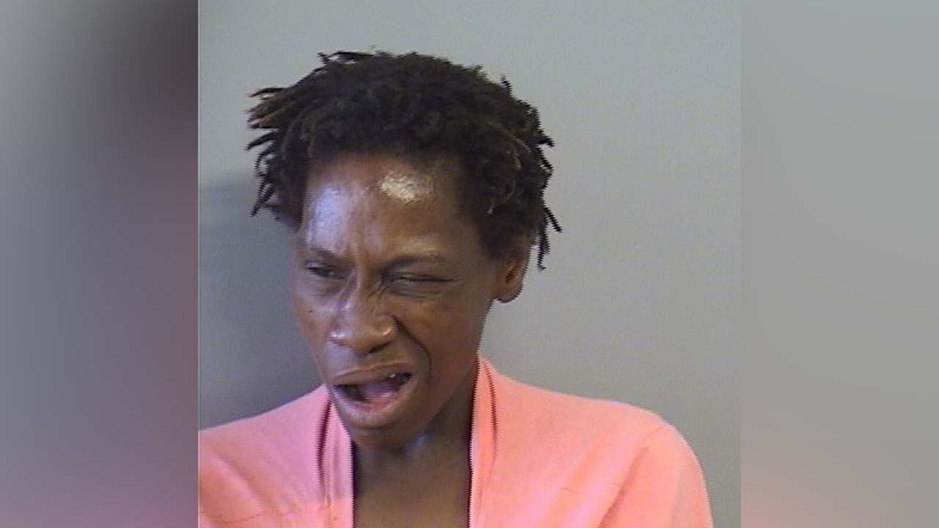 A mugshot of Pearlena Hall