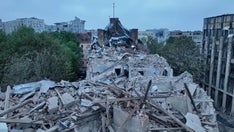 Russian airstrike hits school, kills 4 during aid distribution, Ukraine says
