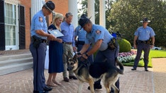 Georgia State Patrol welcomes 12 new K-9 officers, including rescued German shepherd Rex