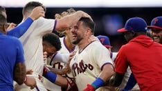 Phillies' Kyle Schwarber delivers walk-off in win over Padres