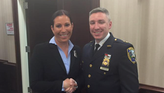 New York cop allegedly sent herself menacing texts, then blamed colleagues: prosecutor