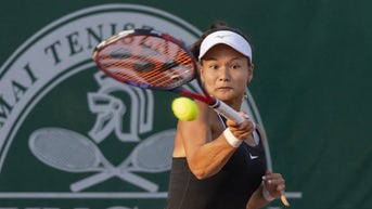 Tennis player apologizes for 'absolutely disgusting' move in first career victory