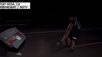 FedEx driver recalls harrowing moment he pulled injured man from burning car on CA highway: 'Perfect timing'