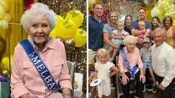 Texas woman, 90, retires from Dillard's after 74 years, touches lives at work: 'Not just a salesperson'
