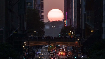 One more chance to see Manhattanhenge this year, as long as the sky stays clear