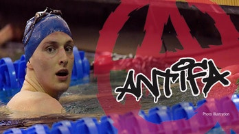 Trans swimmer Lia Thomas photographed wearing 'disturbing' Antifa shirt: 'Doesn't this make so much sense?'