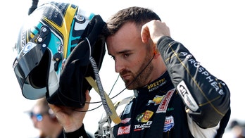 Austin Dillon chucks helmet at Tyler Reddick after crash at Pocono