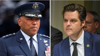 Gaetz stumps Air Force general on gender identity labels: 'I'm not really sure'