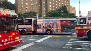 Dozens injured in NYC after double-decker tour bus collides with MTA bus