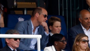 Prince William and Prince George spend day father-son bonding at cricket match