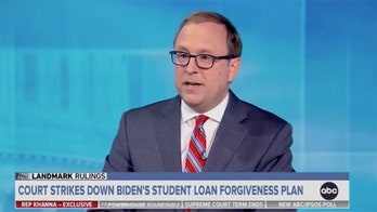 ABC host presses Dem rep on student loan ruling: SCOTUS 'quoted' Nancy Pelosi