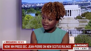 Karine Jean-Pierre accuses SCOTUS of taking away 'important constitutional rights' in affirmative action case