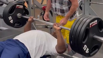 Hard lift: 'Squad' member shows off bench press, becomes latest politician to brag about gym feats