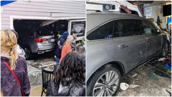 SUV plows into New Hampshire restaurant, injuring more than a dozen during lunchtime